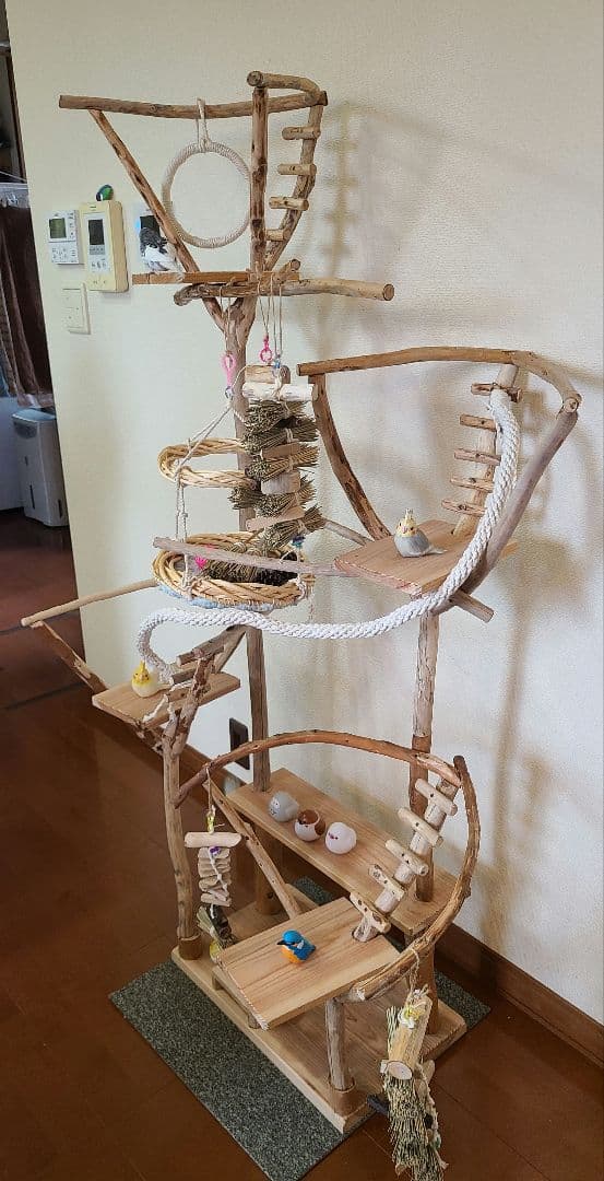 ⑧Mオーダー　バードアスレチック　流木　ハンドメイド