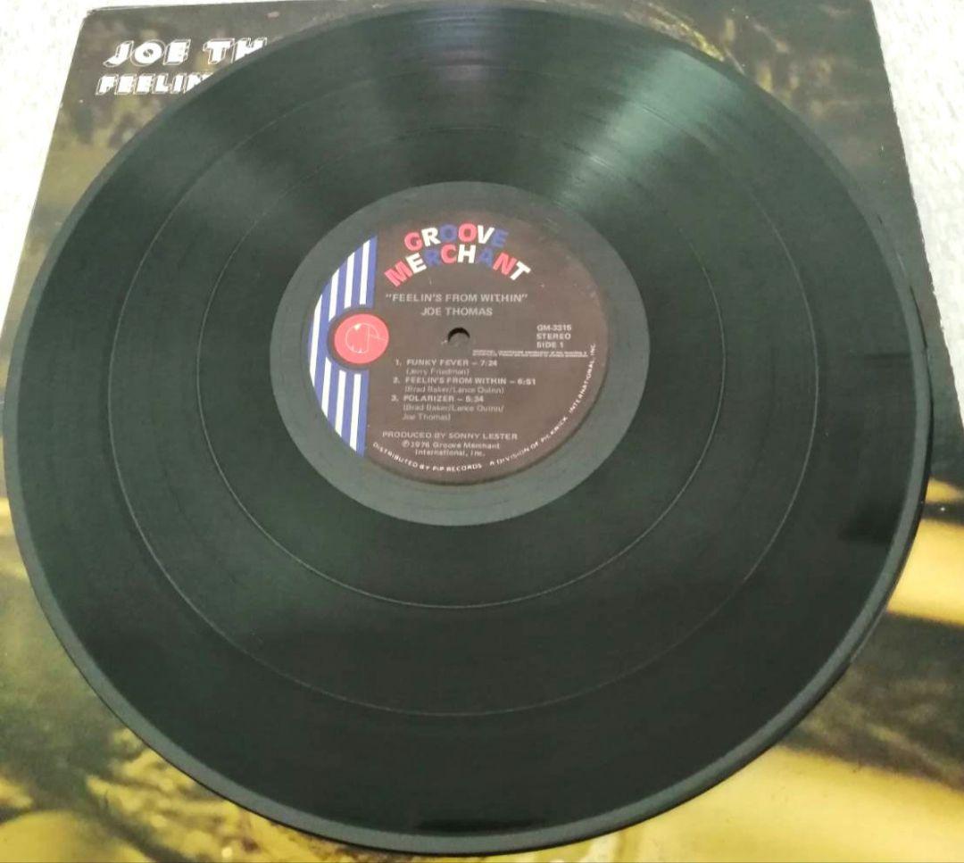 洋楽 JOE THOMAS/FEELIN'S FROM WITHIN 1LP