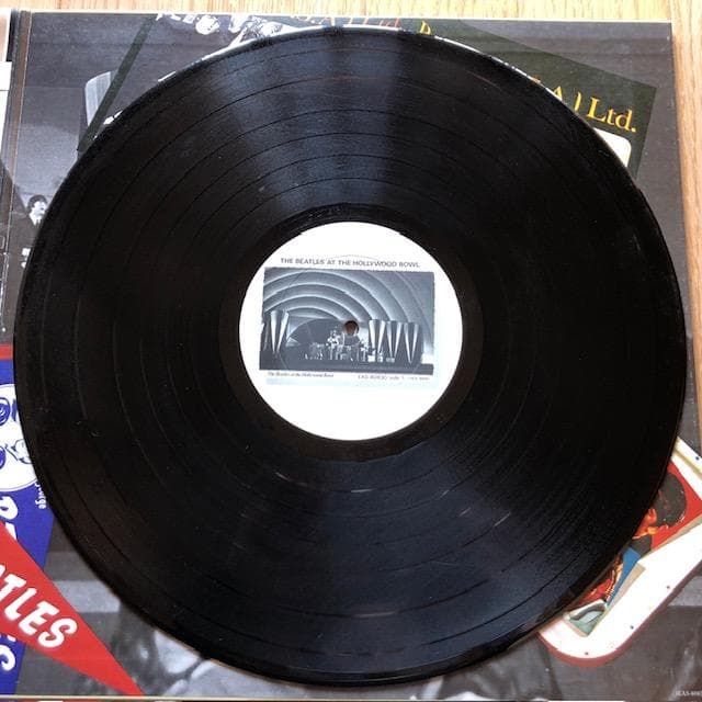 ビートルズ スーパーライヴ！ LP 帯付 ☆EAS-80830 d758y81☆