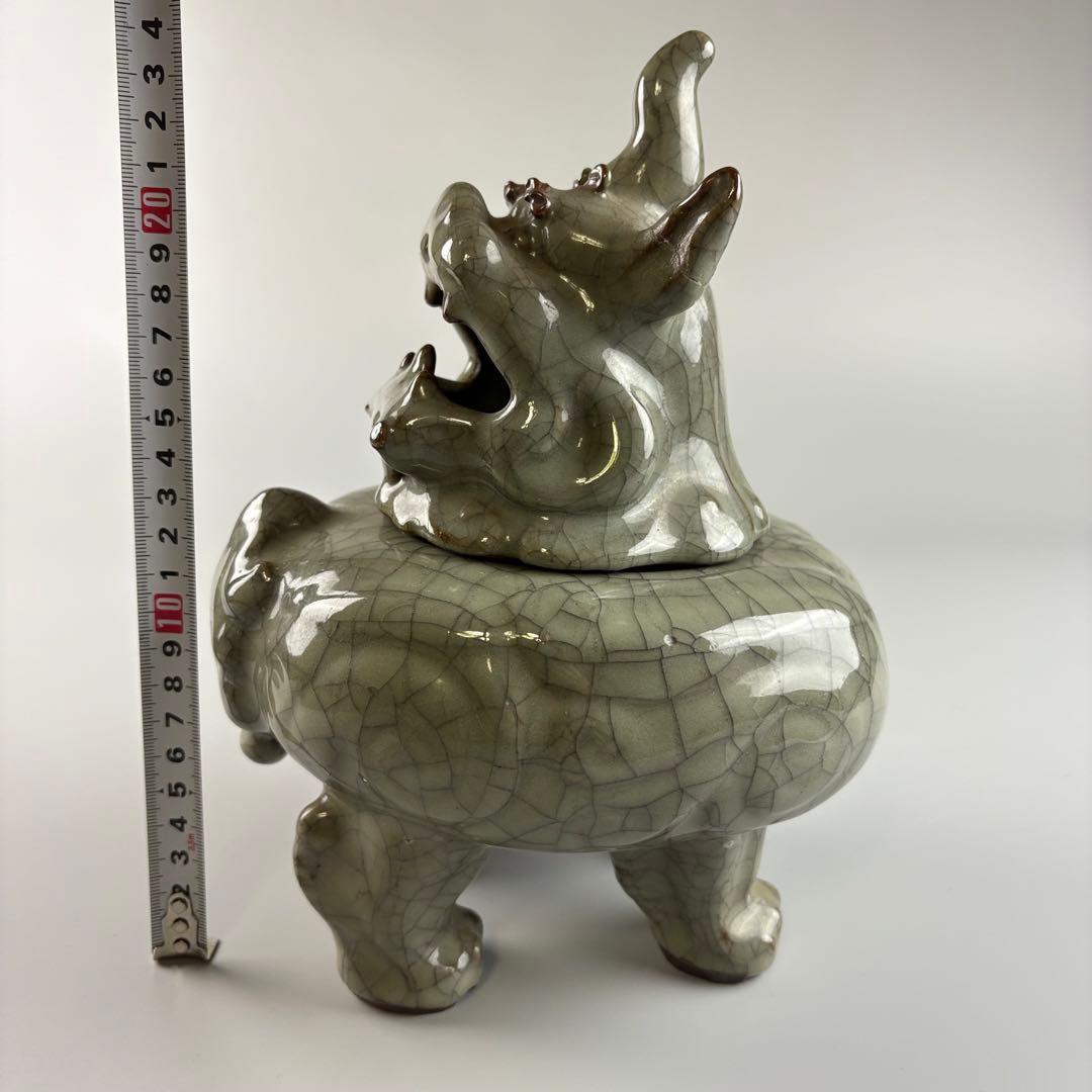 中国 青磁 香炉 古美術