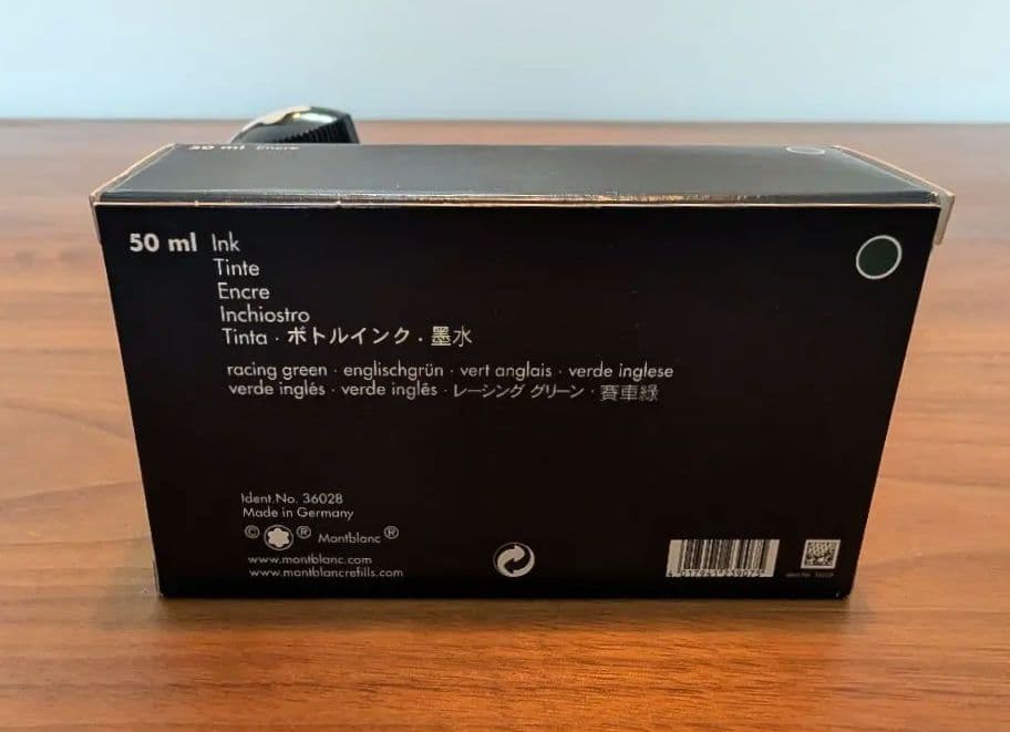 MONT BLANC インクボトル レーシンググリーン モンブラン 廃番色