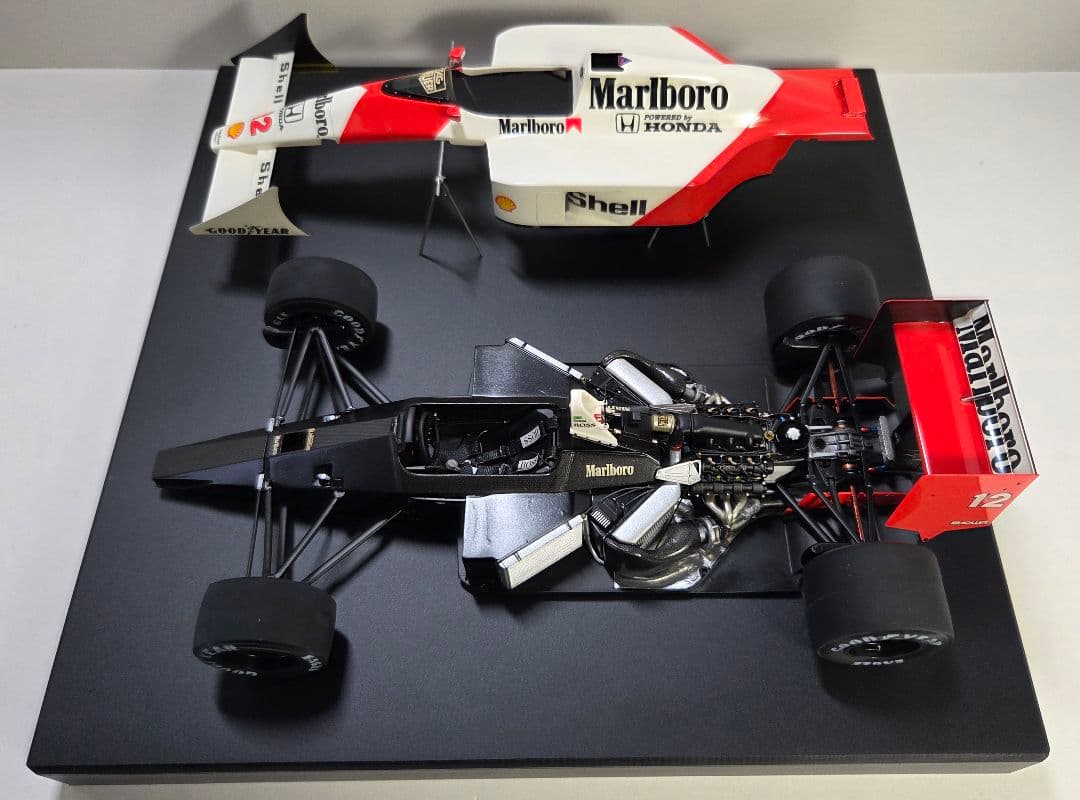 1/20 マクラーレン MP4/4 日本GP仕様 A.セナ　完成品