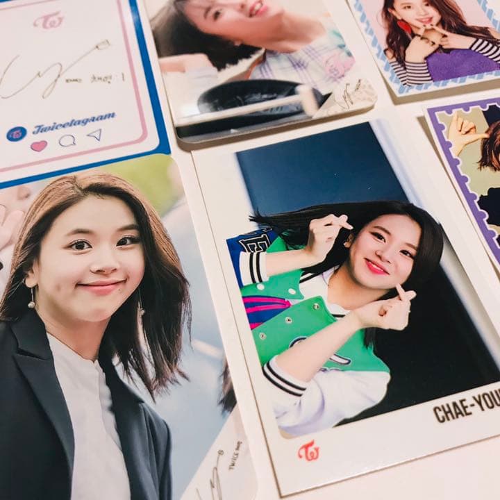 TWICE チェヨン   トレカ & シールセット❤︎