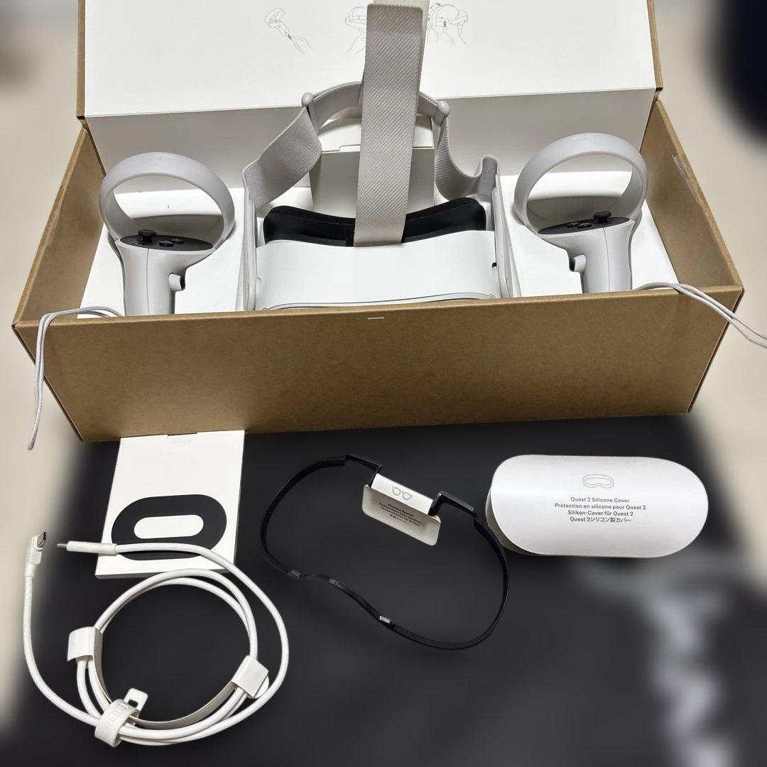  Quest 2 VRヘッドセット　128GB 充電ドックセット