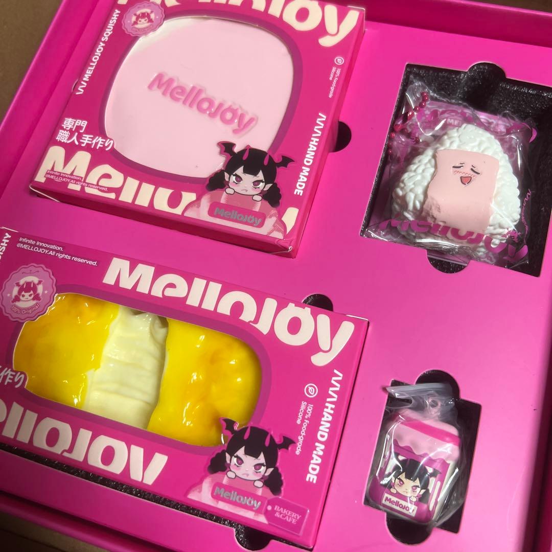 Mellojoy メロジョイ スクイーズ ギフトボックス スフレピンク