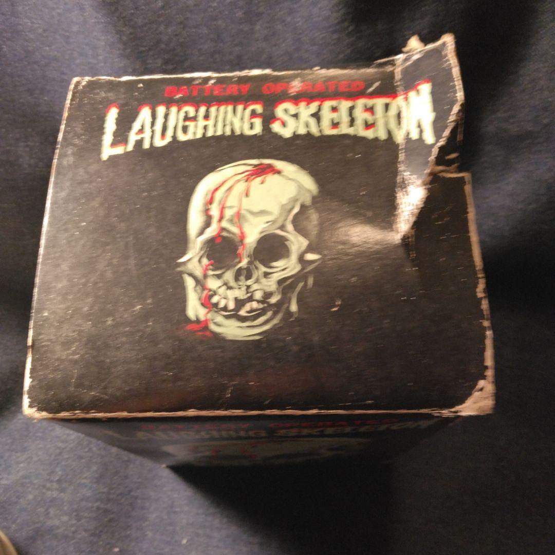 LAUGHING　SKELETON　昭和　ドクロ　スカル　笑う　デッドストック
