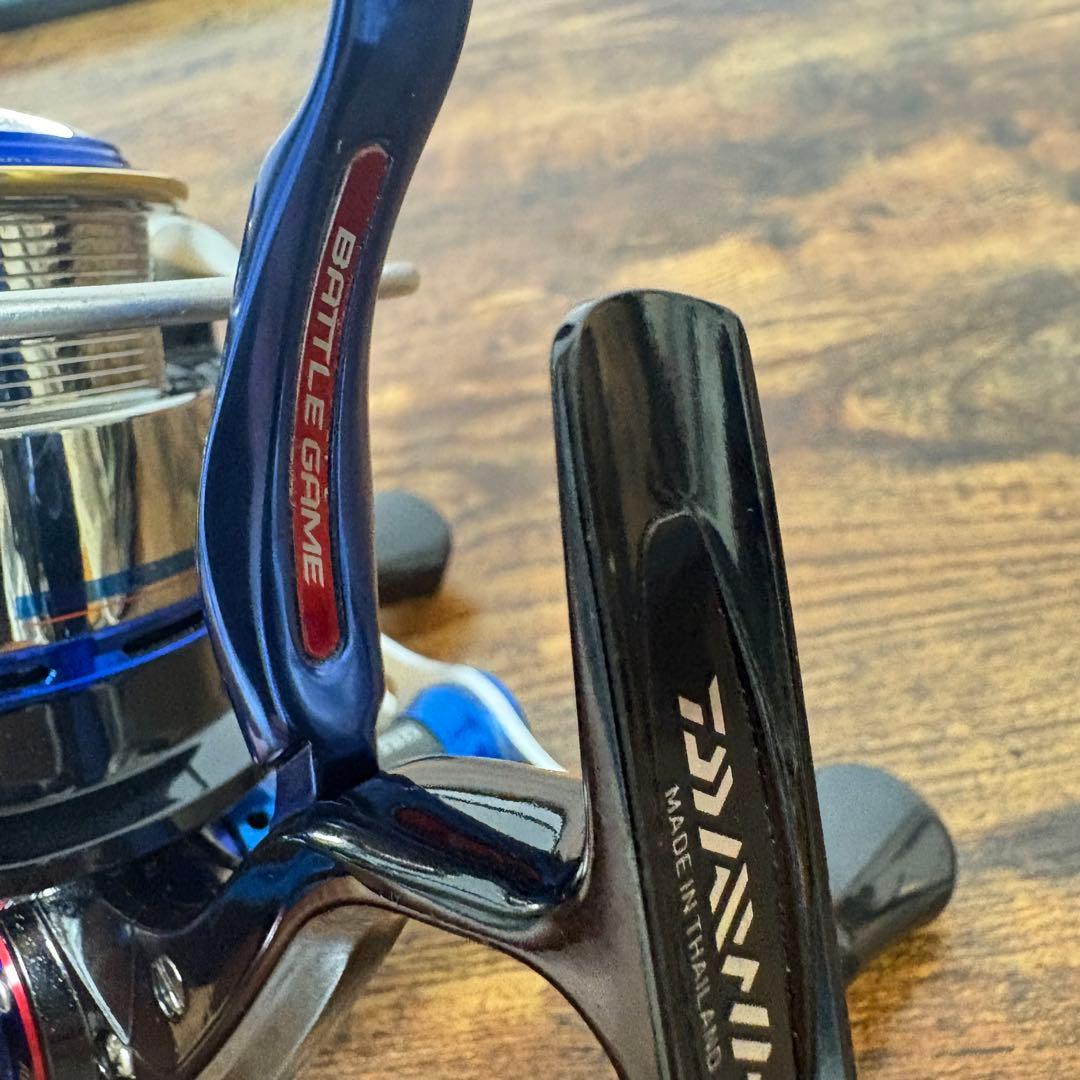 【イカ釣り用に】DAIWA BATTLE GAME2000LBQDカスタム