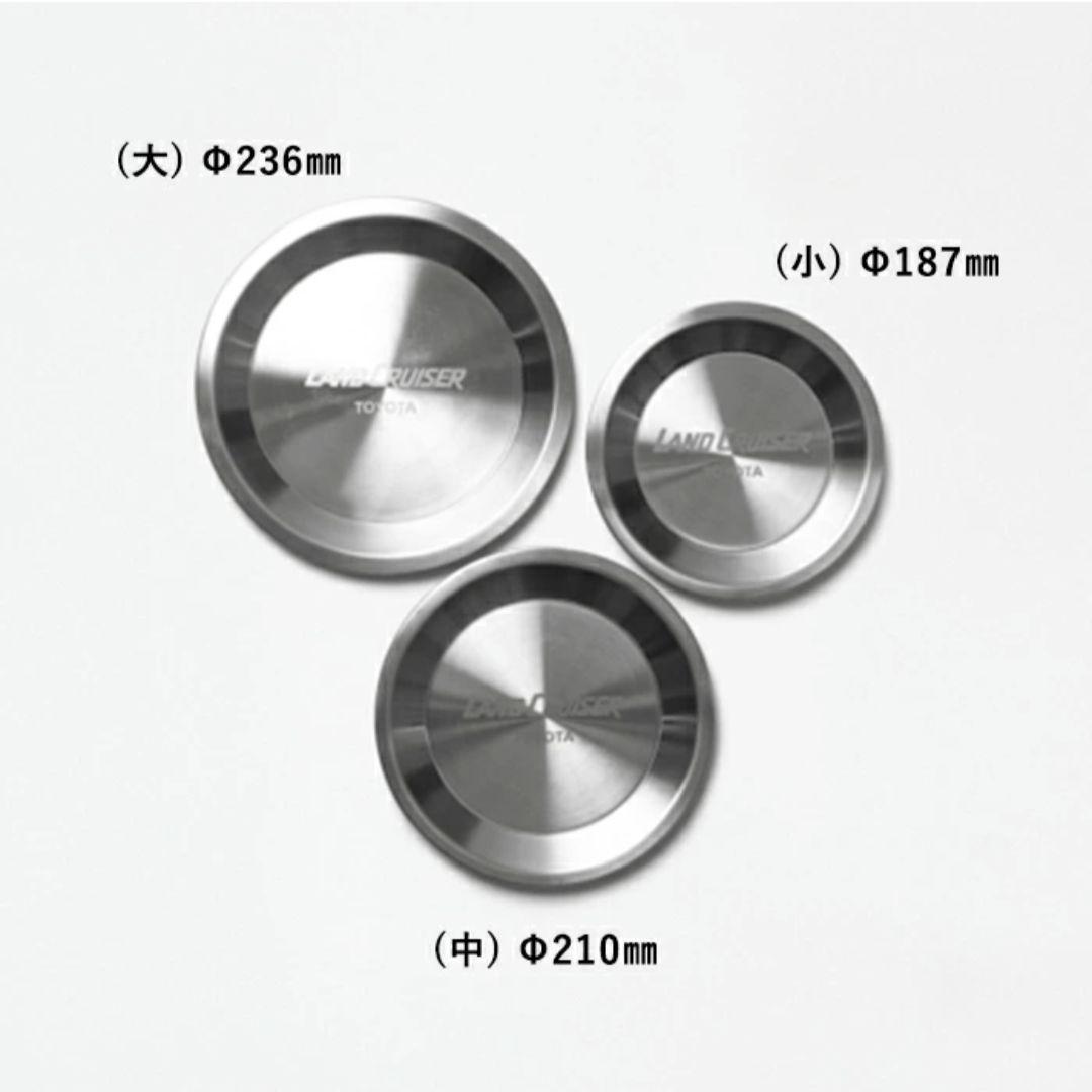 ★新品未使用★　ステンレス プレートセット トヨタランドクルーザー