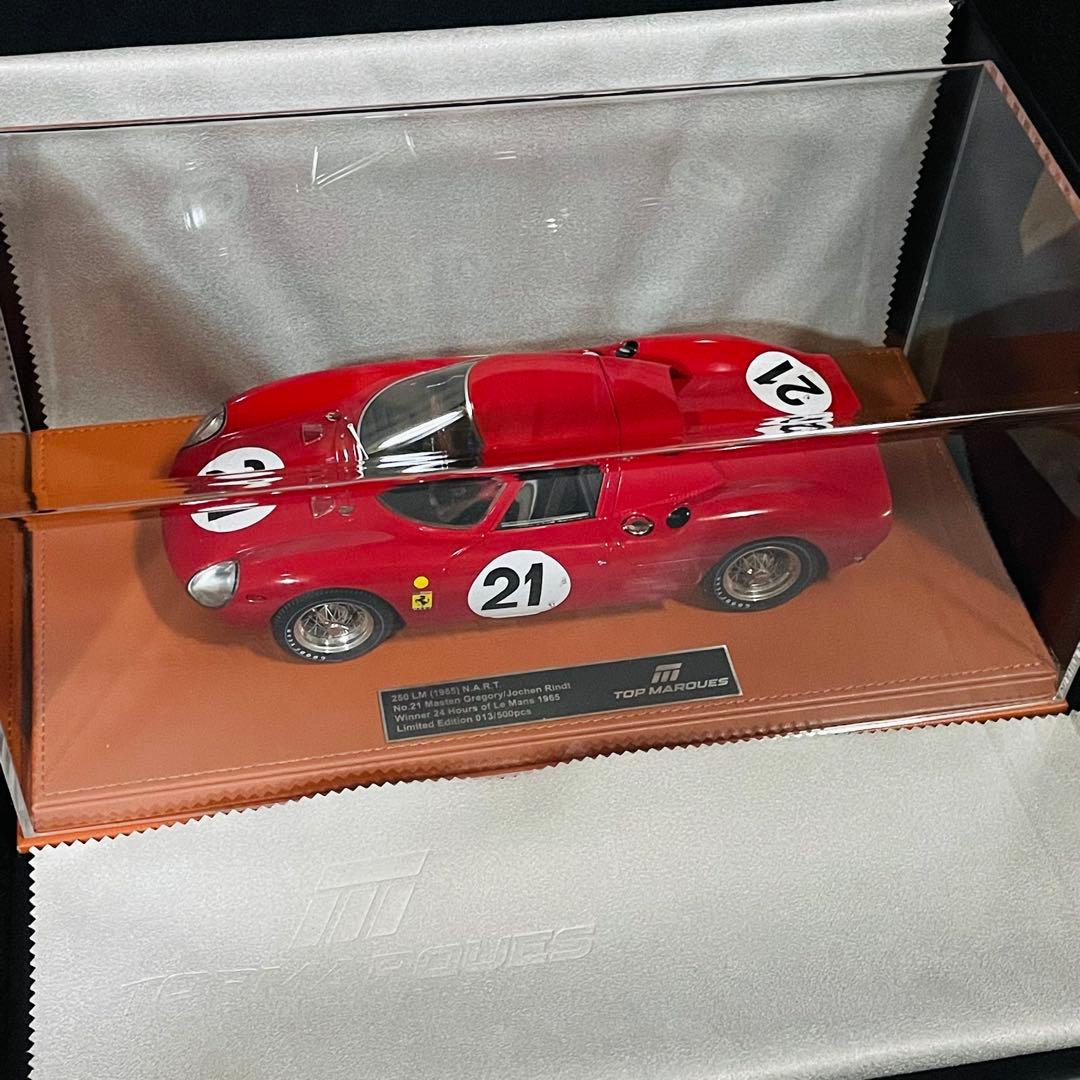 カスタム品 1/18 TOPMARQUES フェラーリ 250LM ルマン 優勝