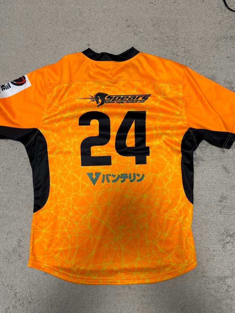 BLK クボタスピアーズ ラグビージャージ