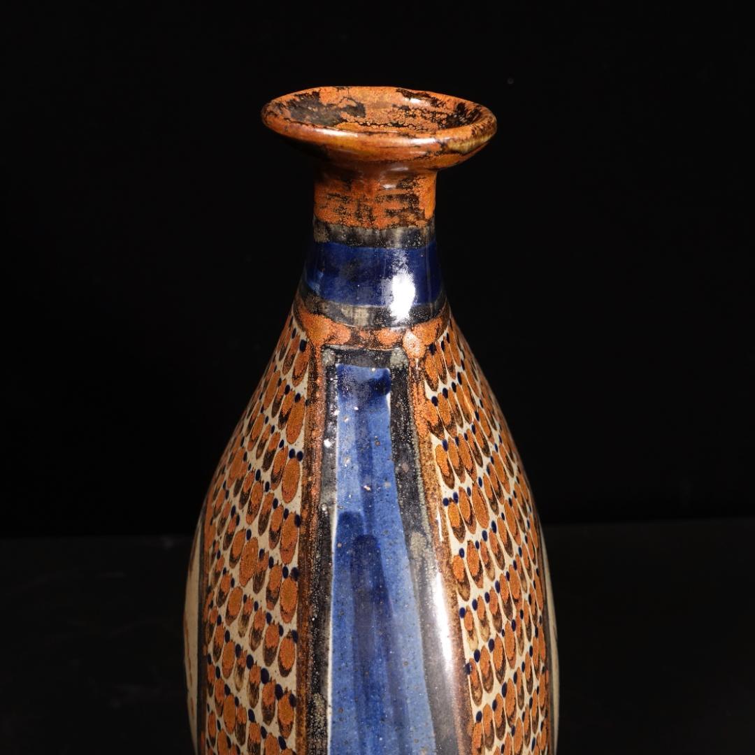 最終値下 ビンテージ トナラ焼 花瓶 メキシコ民芸 飾壷 置物