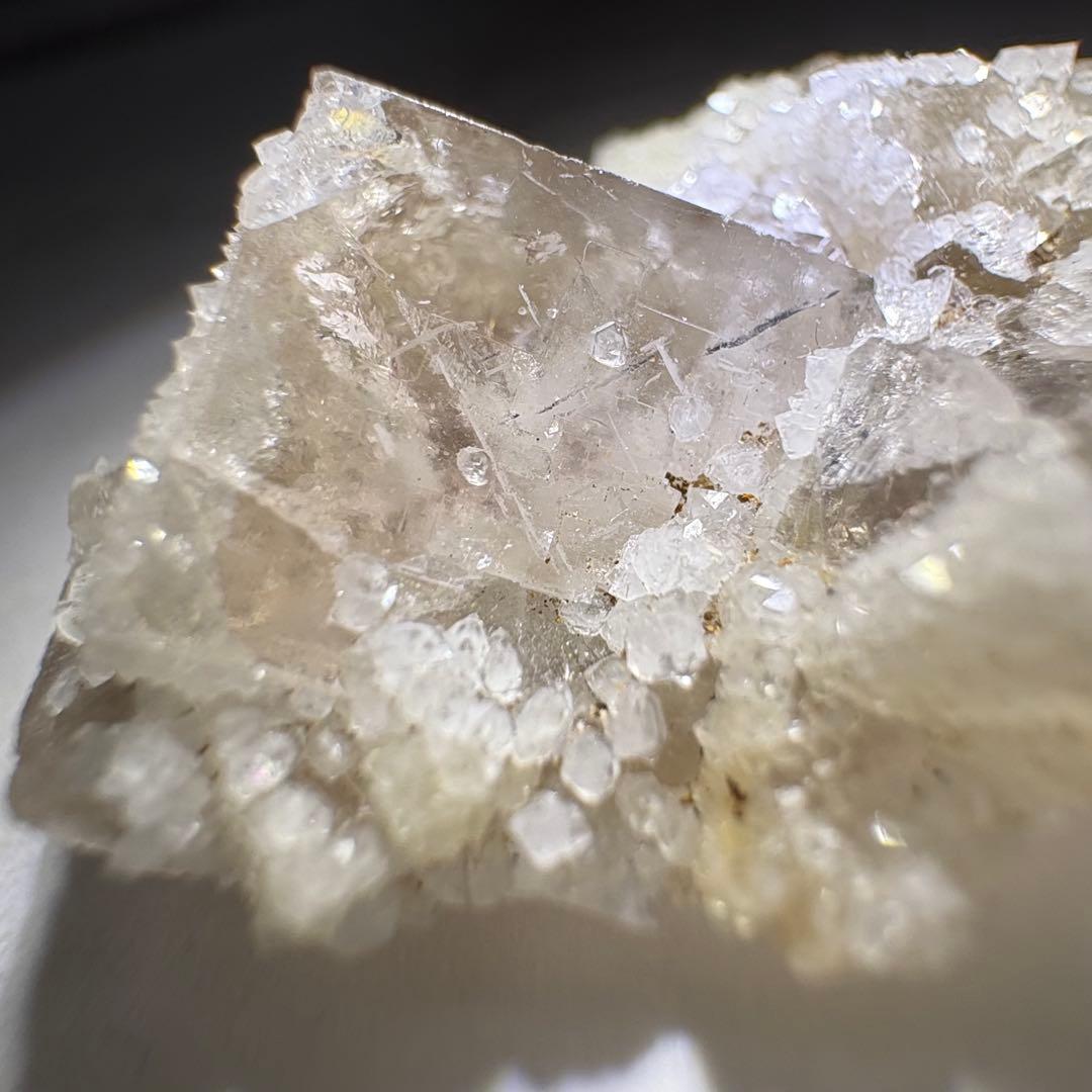 459 イギリス　UK レディアナベラ鉱山　レモンメレンゲポケット　フローライト