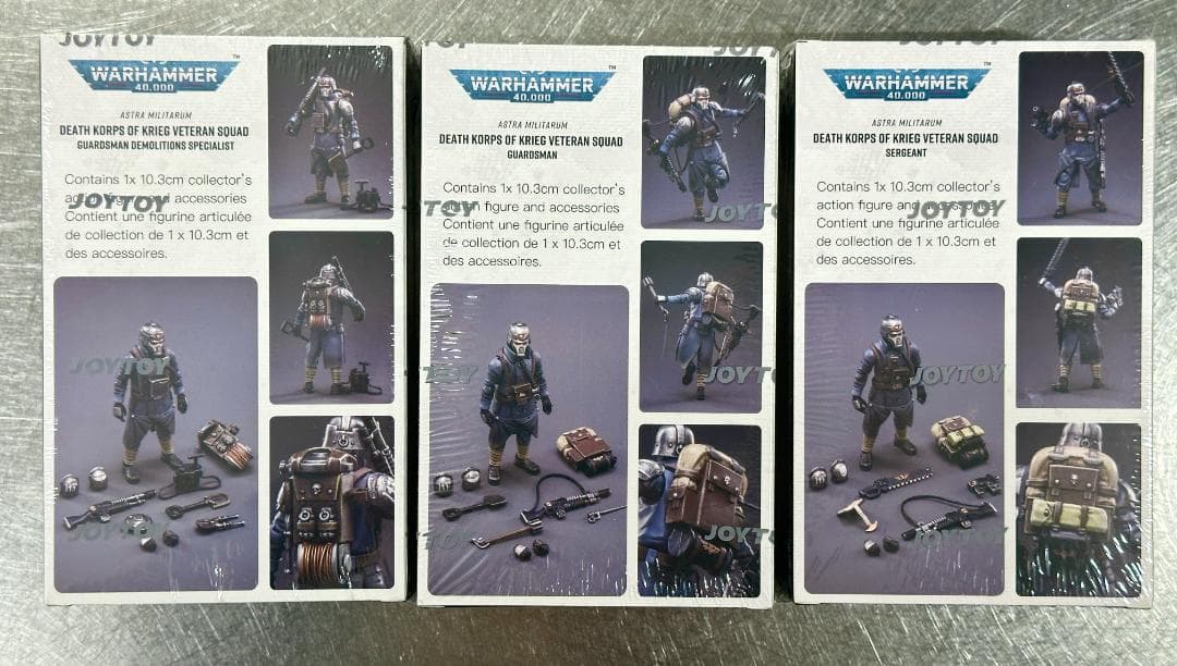 JOYTOY ウォーハンマー デスコーア・オブ・クリーグ ベテランスカッド