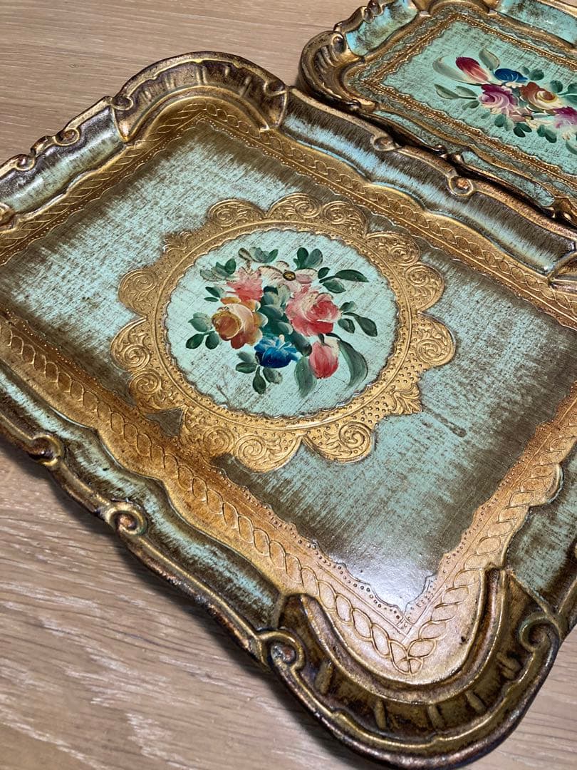 イタリア製　トレイ　2セット