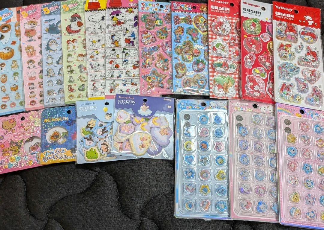 ✾24時間以内発送✾ボンボンドロップシール　他シール計56枚