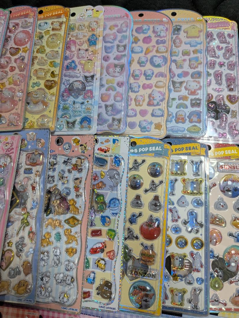 ✾24時間以内発送✾ボンボンドロップシール　他シール計56枚