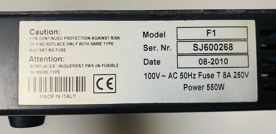 Markbass F1 ベースアンプ 500W