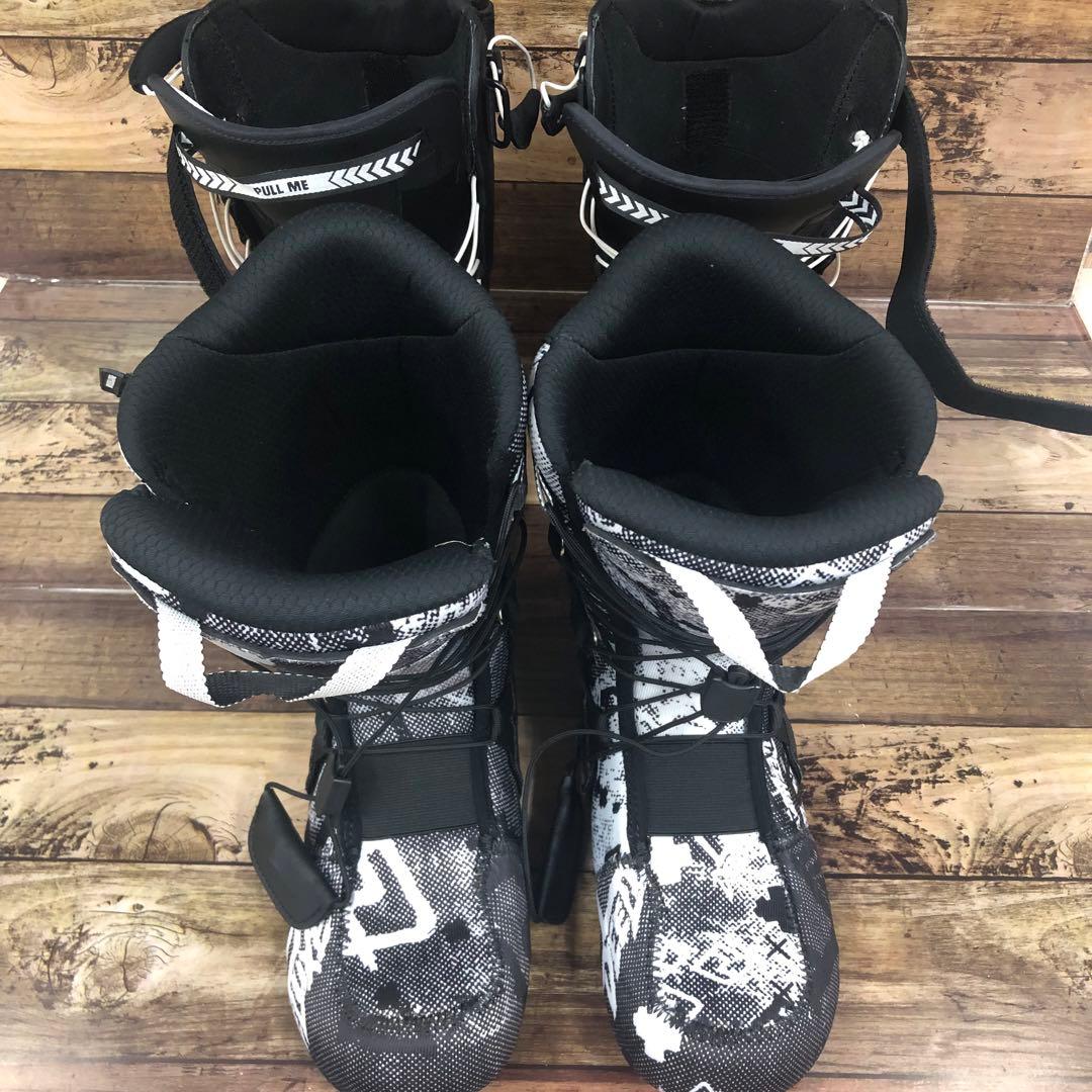 【美品】DEELUXE ID 5.2スノーボードブーツ ブラック 26.5cm