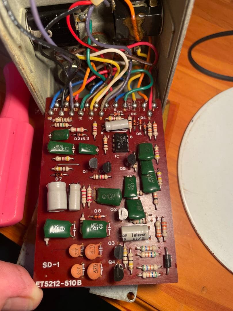 BOSS SUPER Over Drive SD-1 1982年製