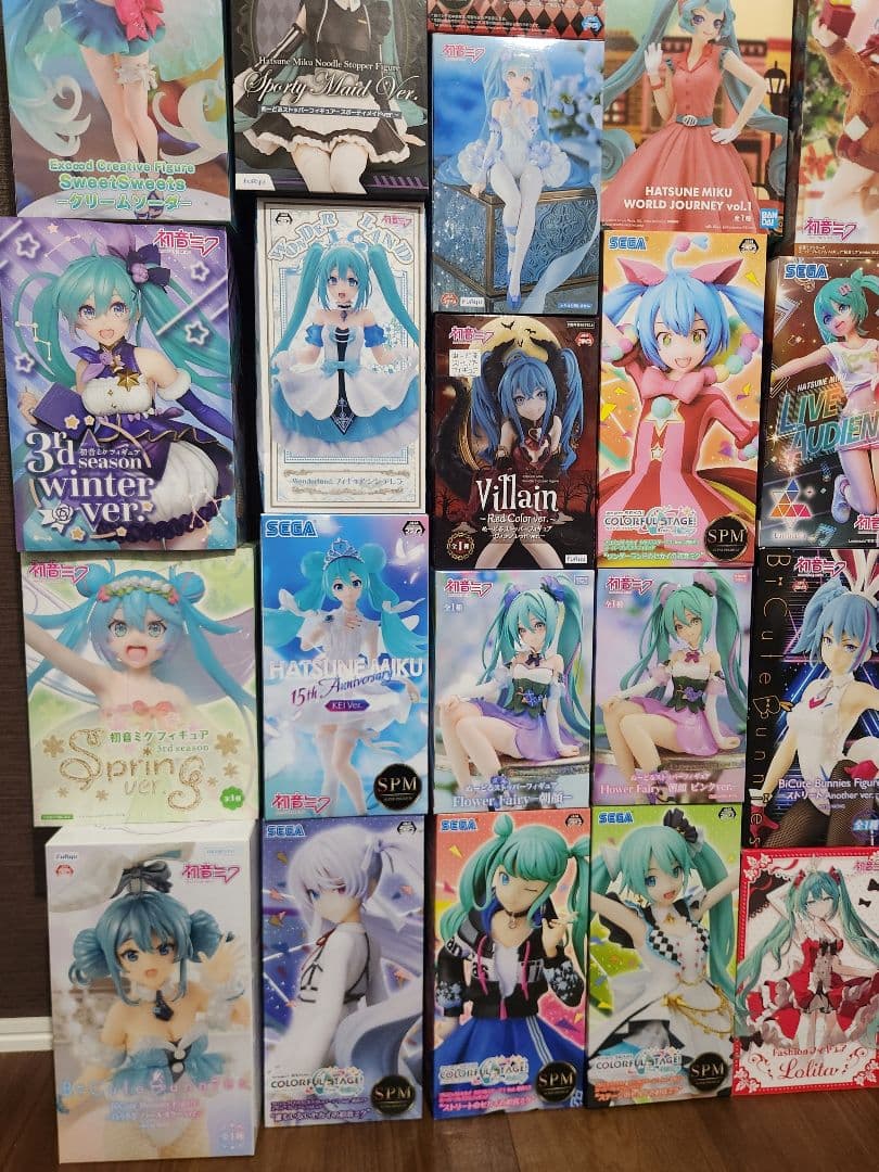 初音ミクコレクション『47個』美少女系フィギュア未開封品　色々シリーズかぶりなし