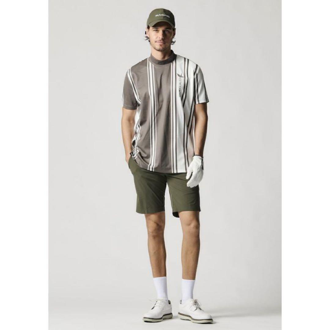 ウノピゥ 1PIU1UGUALE3 ゴルフ モックネック 黒GRT251 4