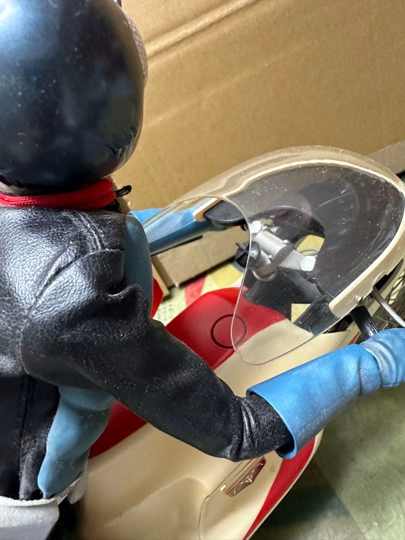 リアルアクションヒーローズ DX 仮面ライダー旧1号 & サイクロン号