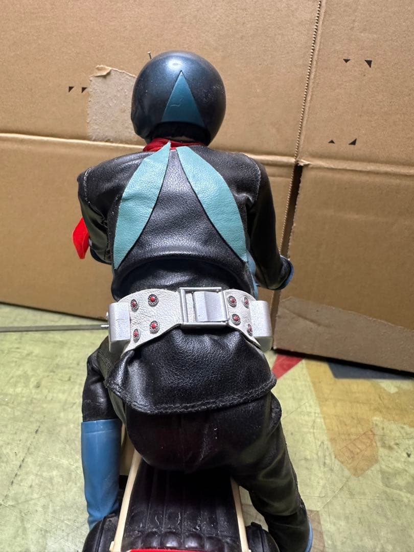 リアルアクションヒーローズ DX 仮面ライダー旧1号 & サイクロン号