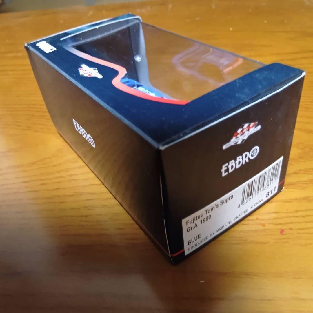 【2台】EBBRO エブロ　トムス　スープラ　Gr.A 1990 1/43