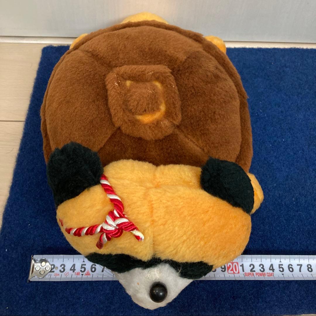 ぬいぐるみ　三英　たぬき　レトロ　当時物