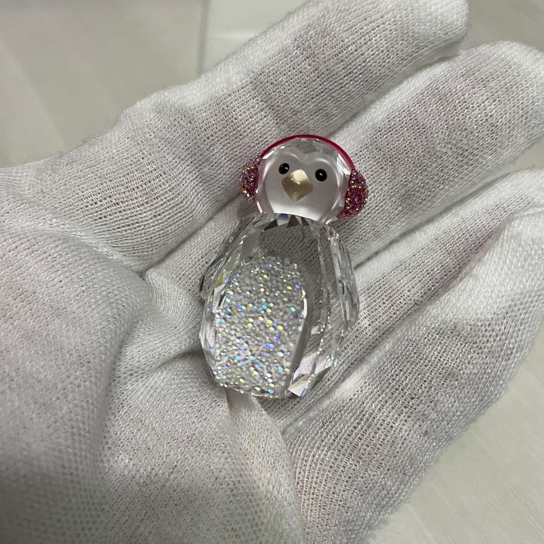 未使用品☆スワロフスキー☆ロッキングペンギン☆置物☆