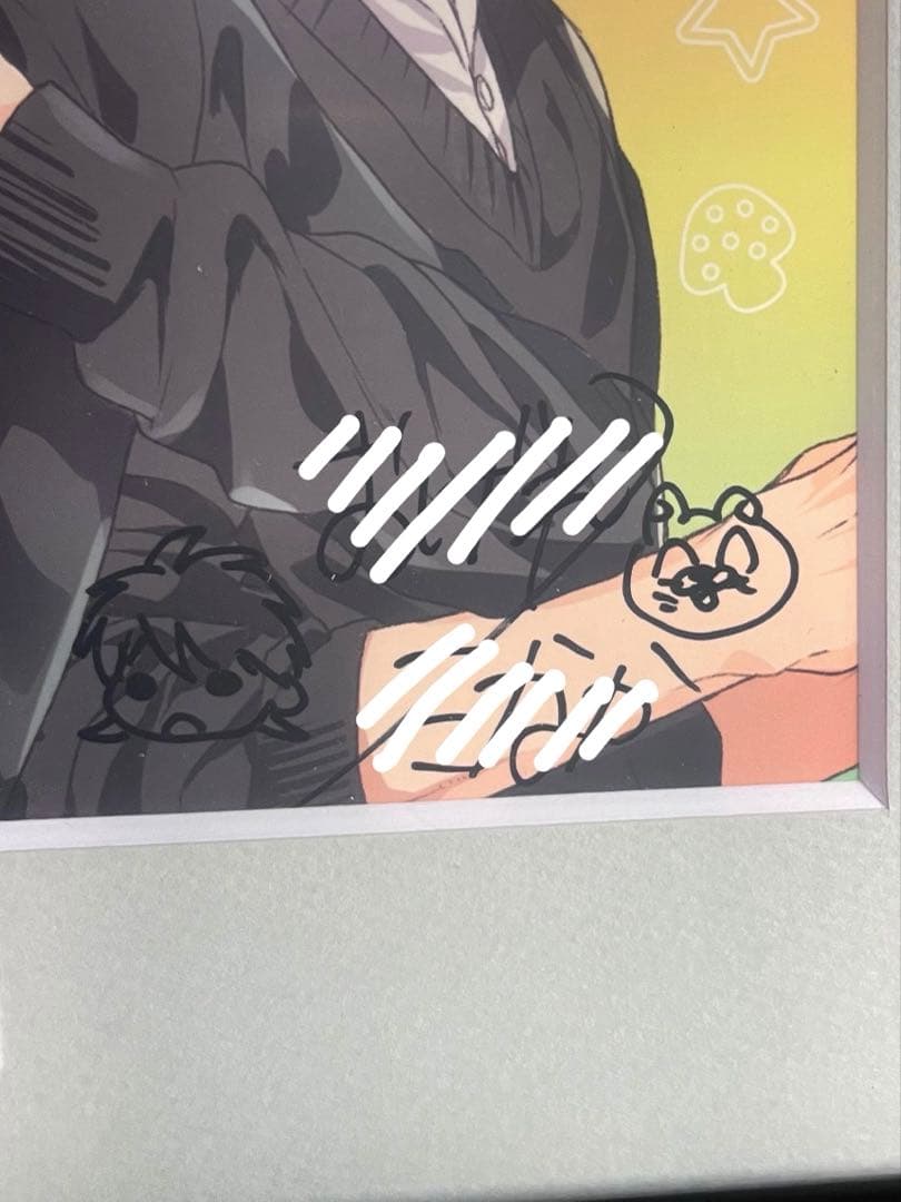 マンガ展 直筆サイン 入り おげれつたなか 複製原画 ヤリチン⭐︎ビッチ部 ヤリ部