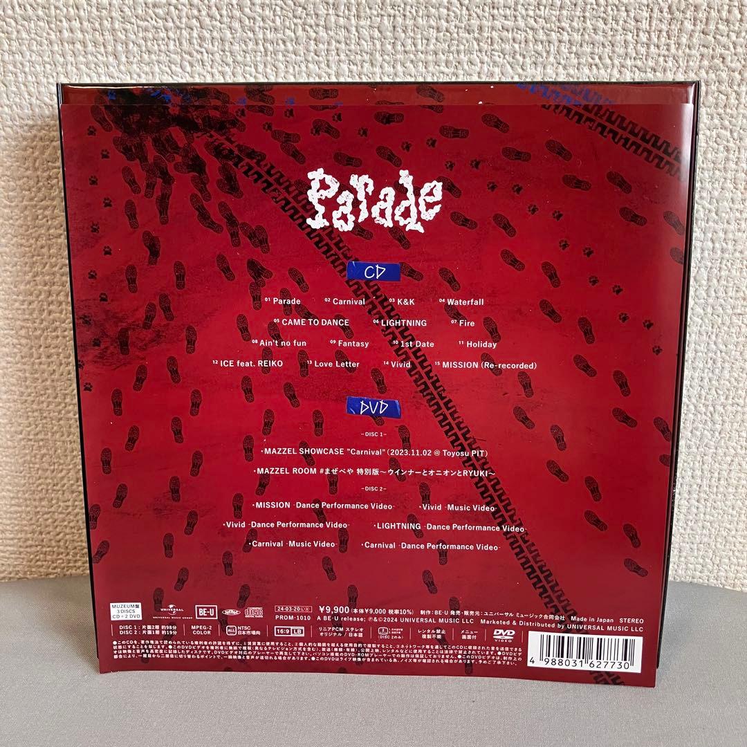 m*a様 MAZZEL Parade MUZEUM盤 DVD ファンクラブ限定品