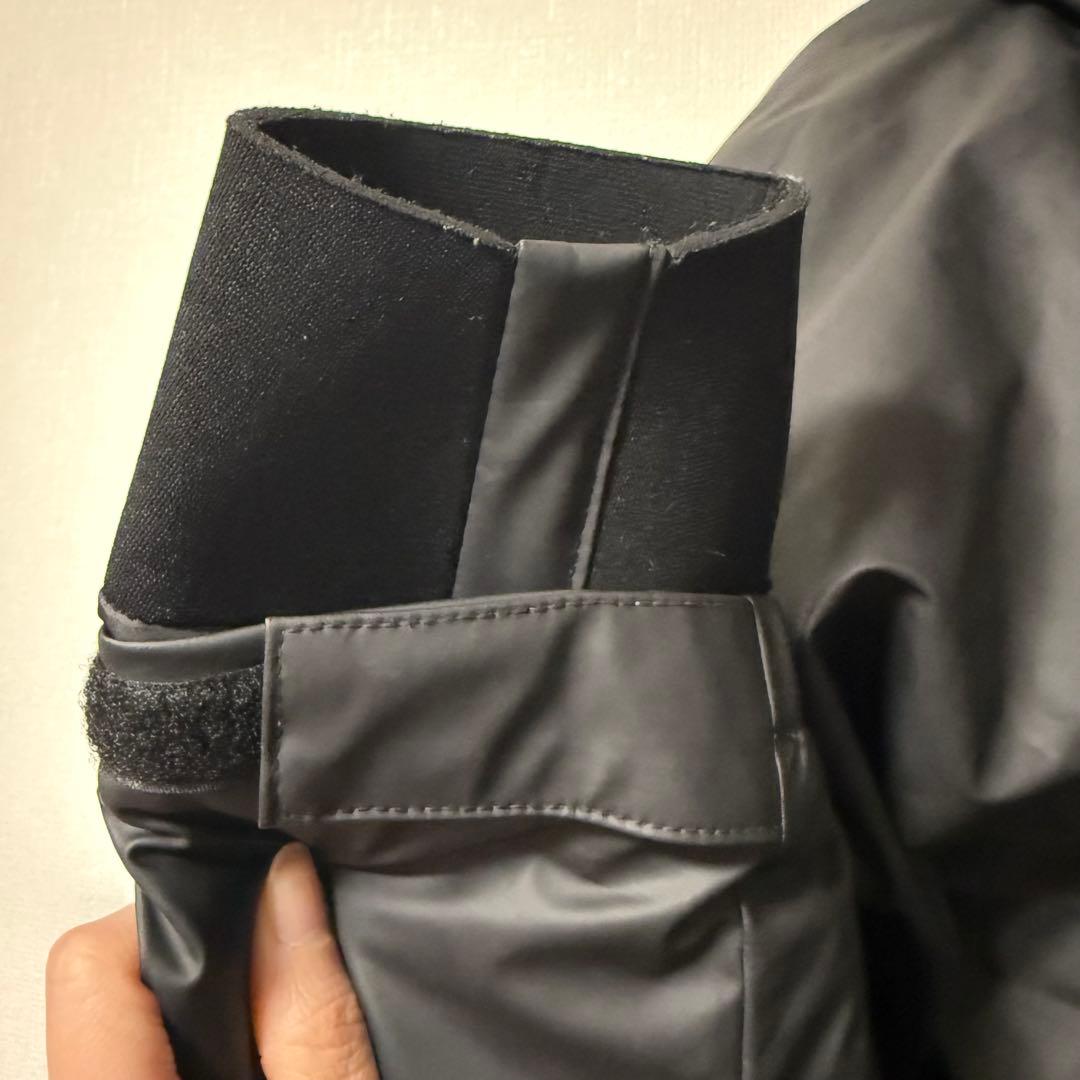 mazume レインウェア パンツ セットアップ MZRS-623 黒系 M