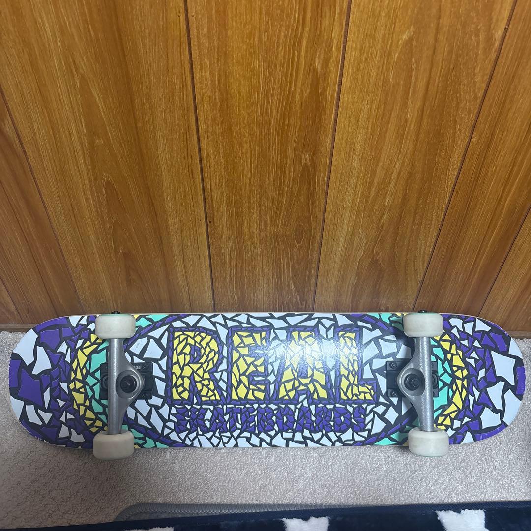 REAL スケートボードコンプリート 純正7.8インチ