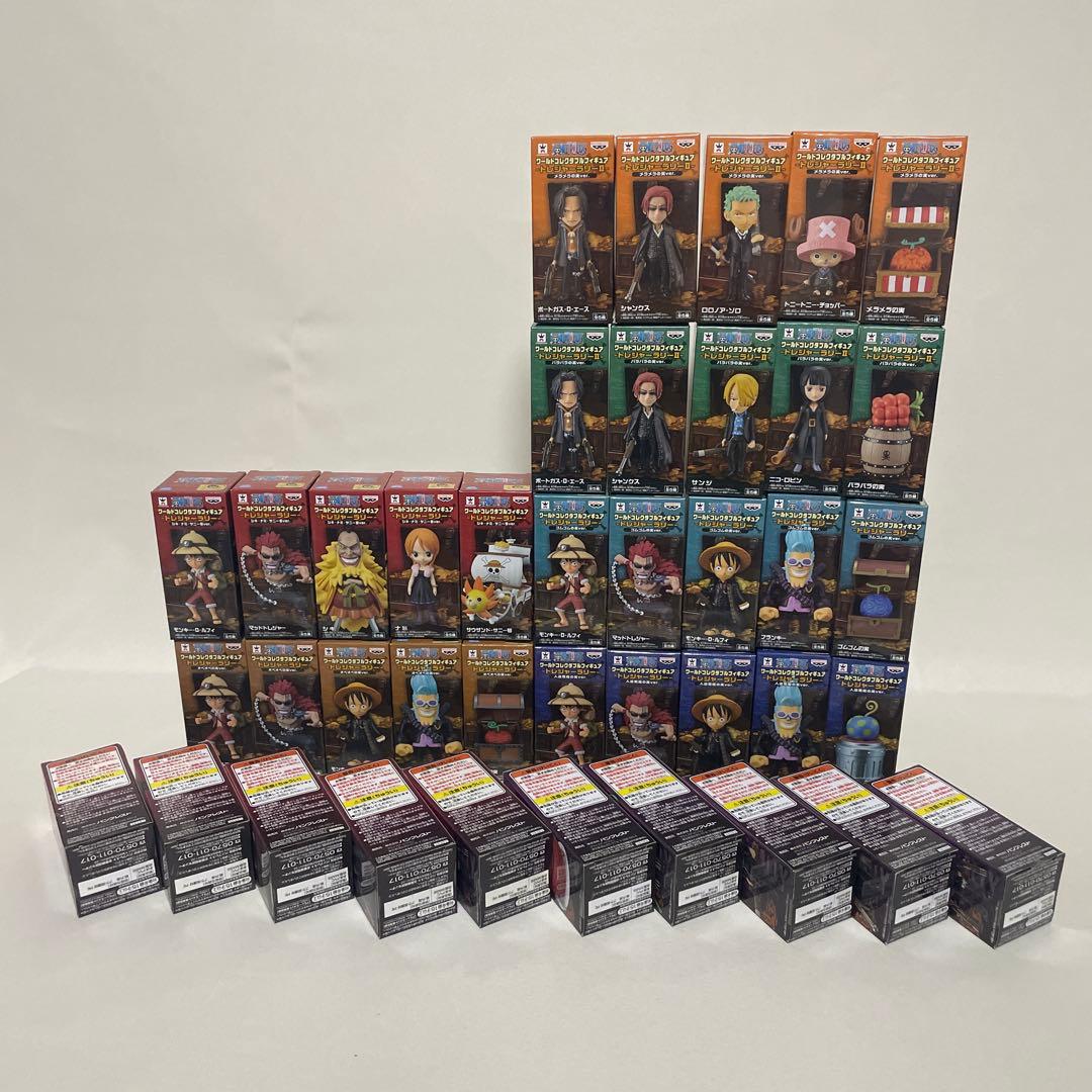 ※超希少　ワンピースワールドコレクタブルフィギュア　トレジャーラリー40体セット
