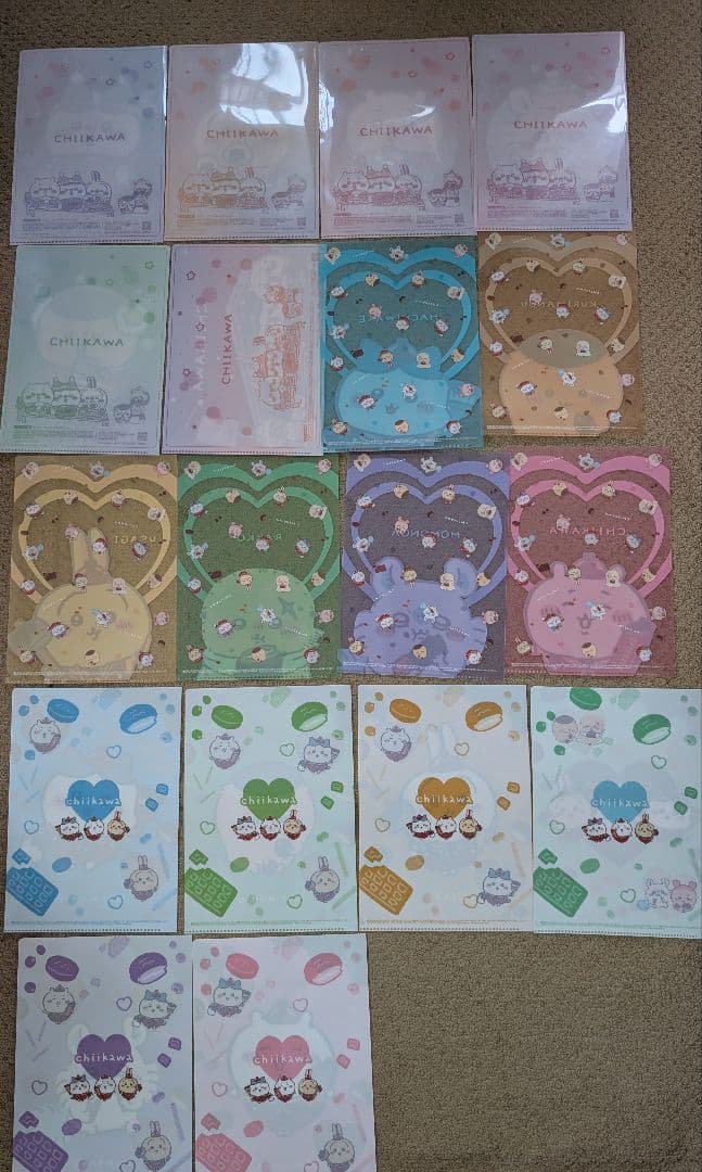 ちいかわワクワクセットB（クリアファイル117種）