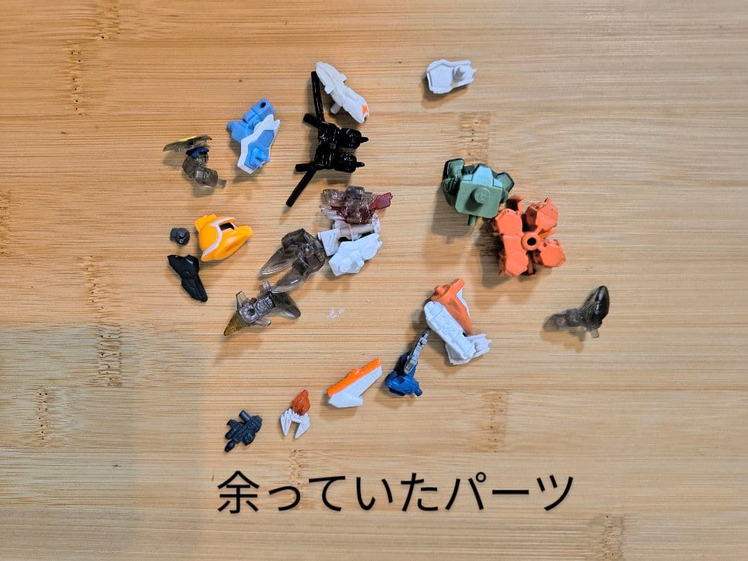 SDガンダムフルカラー全部で49体とパーツ
