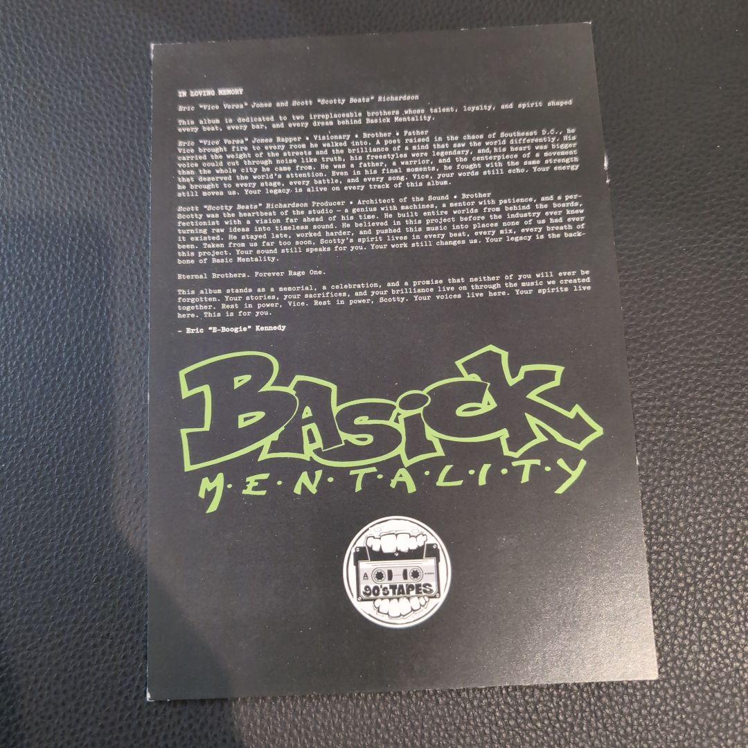 Basick Mentality '97 Flavour レコード