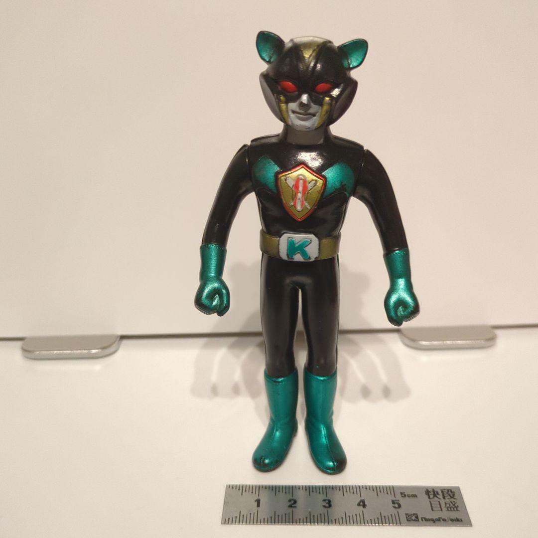 バトルフィーバーJ　バトルケニア　ポピー　東映　12cmソフビ　当時物