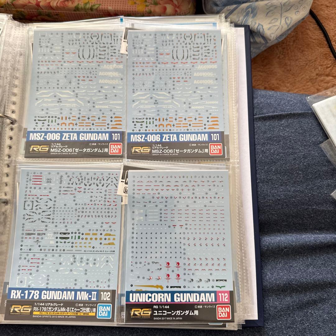 ガンプラ引退品、工具、塗料関連、水転写式デカールまとめ売り