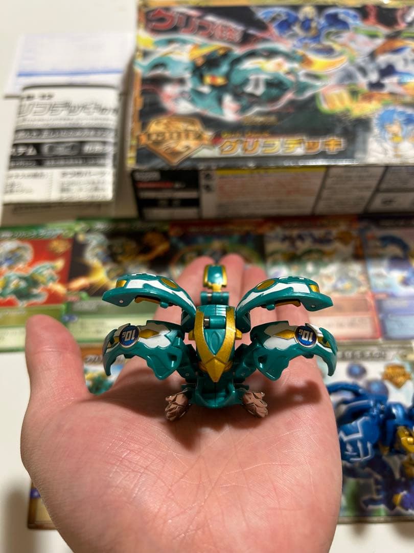 爆TECH!爆丸 グリフデッキ 将ファルコ&皇レオネス&軍イカラス