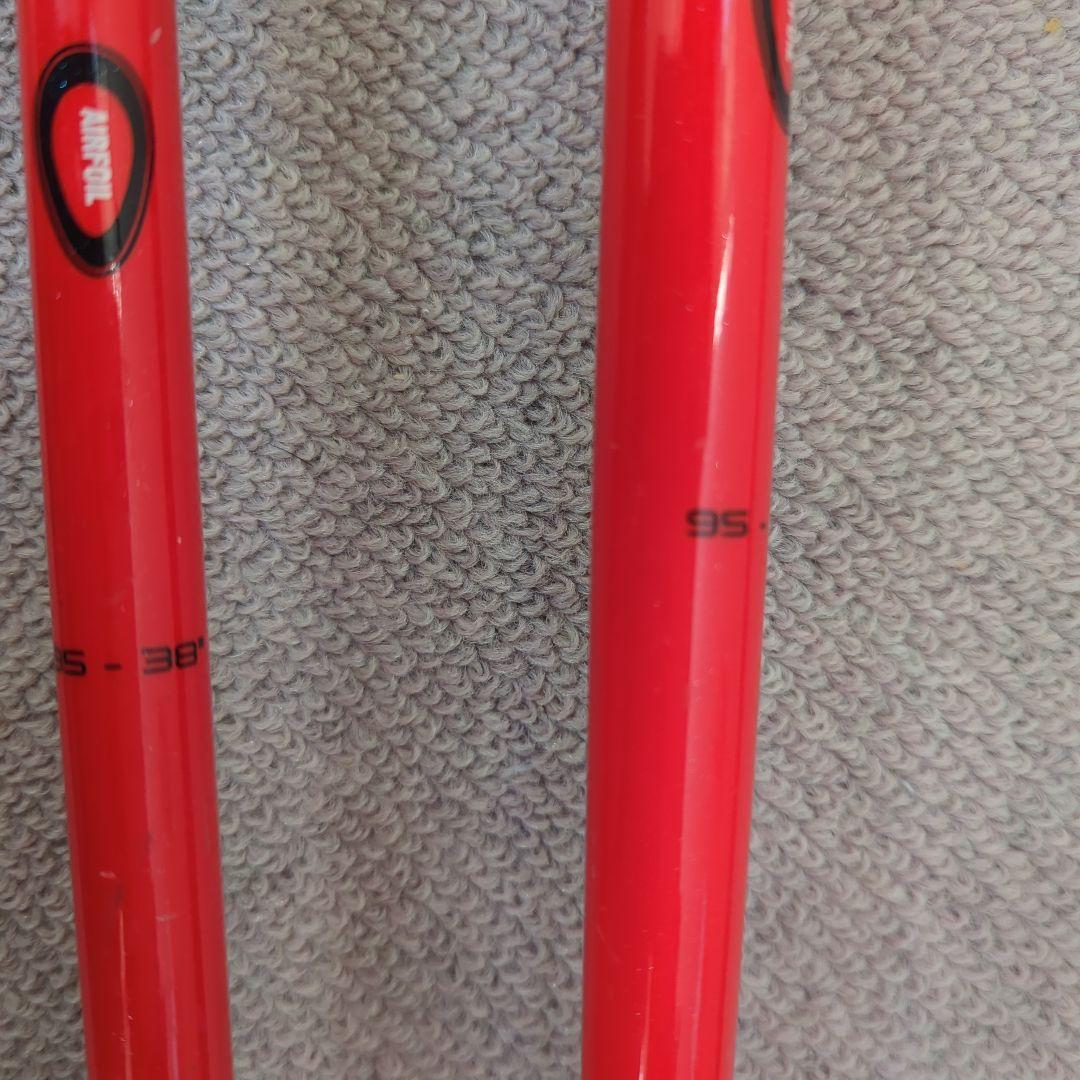 LEKI レキ　アルペンスキーSL ストック　95ｃｍ　パンチガード付き