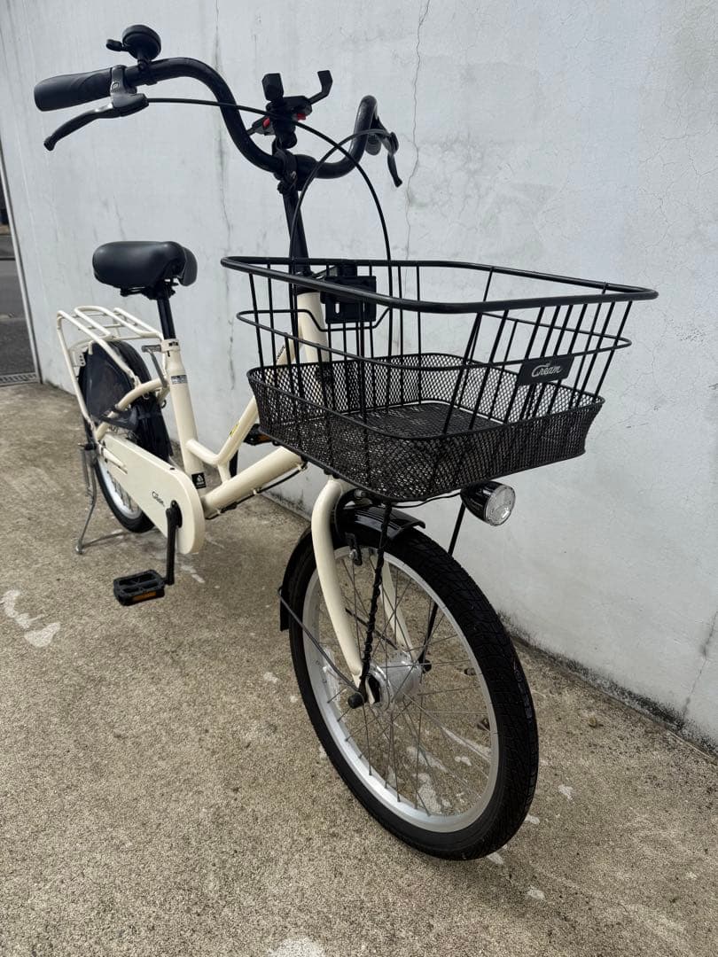 【美品】あさひサイクル クリームカーゴ Cream Cargo 20インチ