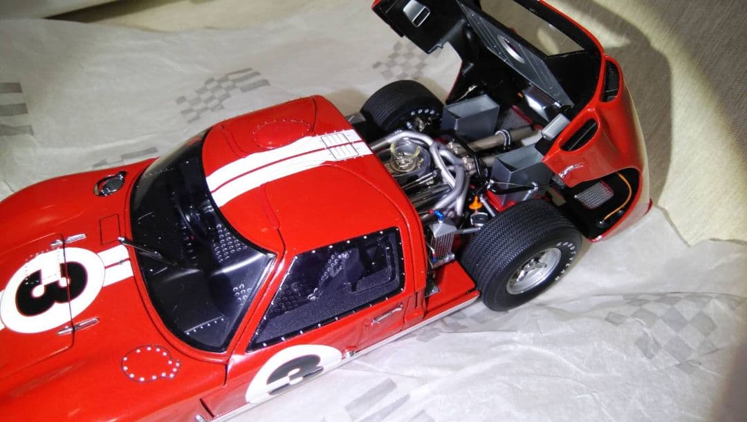 1/18 エグゾト RLG18044 フォード GT40 MkⅡ #3