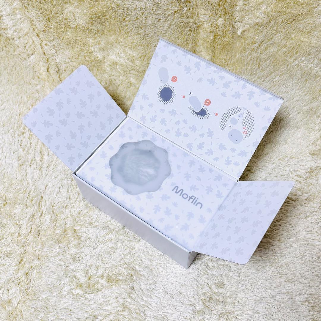 【美品】モフリン Moflin シルバー AIペット コミュニケーションロボット