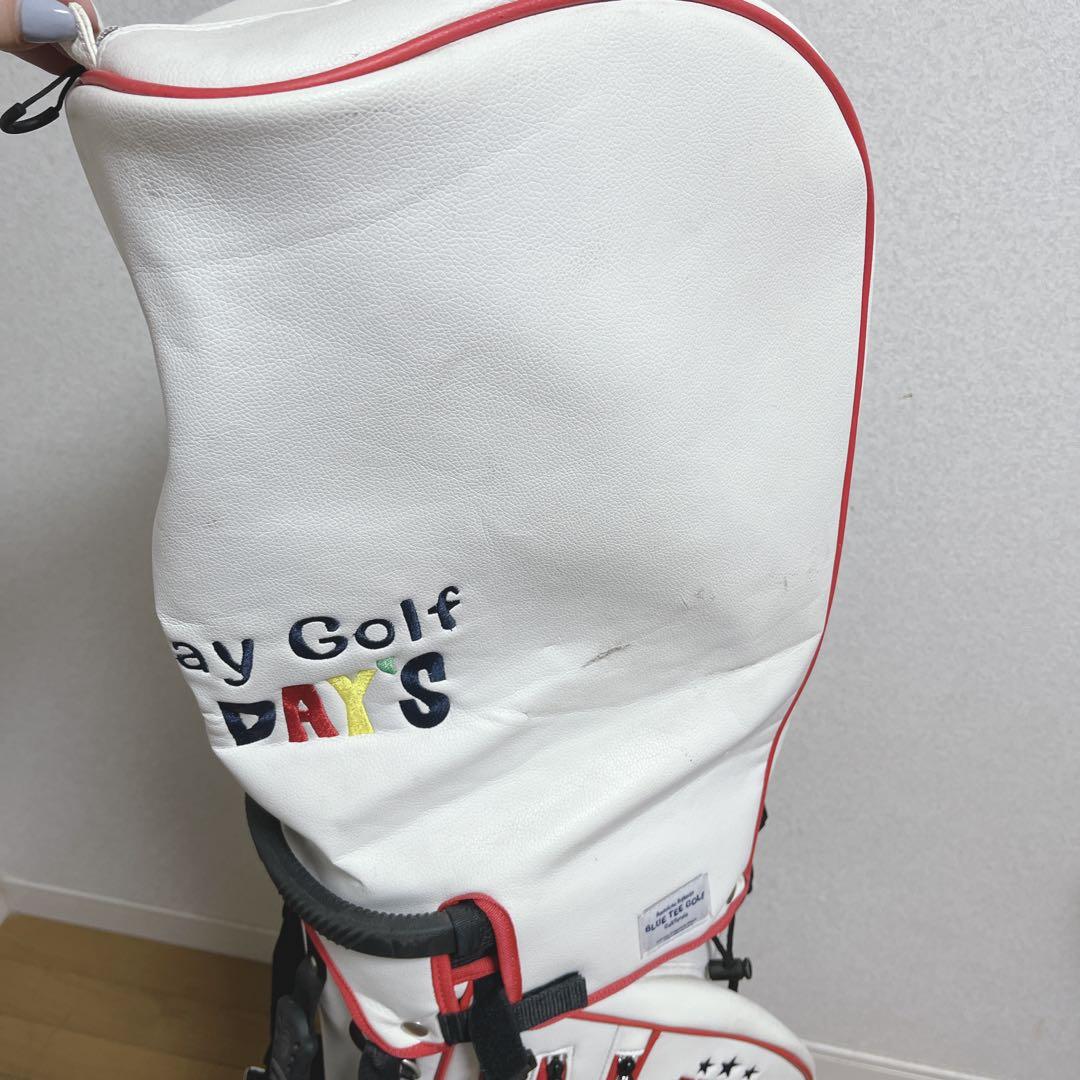 K121 BLUE TEE GOLF スタンド式キャディバッグ