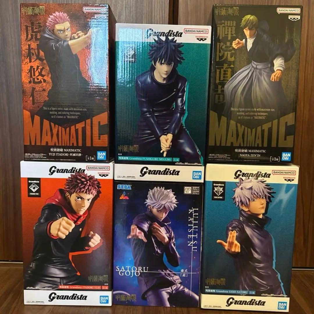 呪術廻戦　フィギュア　6体セット