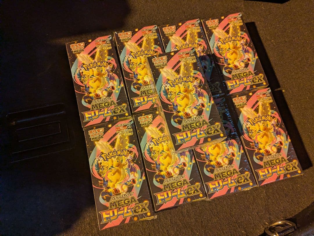ポケモンカード　megaドリームex　シュリンク付9BOX
