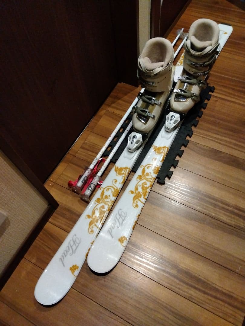 高級【ハイエンド】HEAD レディース用 スキーセット メンテ・WAX済み✔