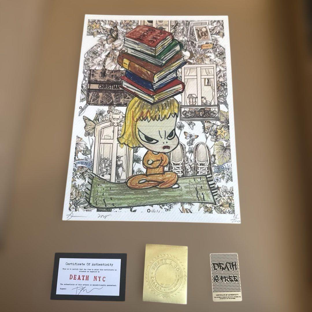 DEATH NYC 世界限定100枚 限定アートポスター　奈良美智